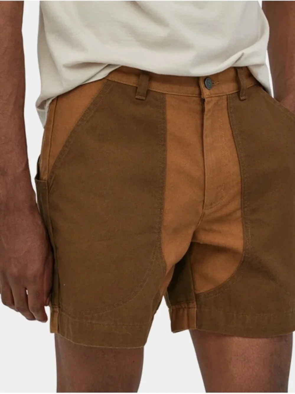 RARE Men’s Patagonia Road Regenerative Stand Up Shorts 6" vote the assholes out - Picture 4 of 7